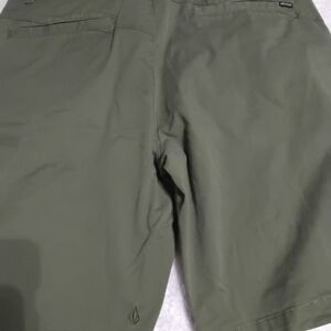 Volcom Men's Olive Cargo Shorts